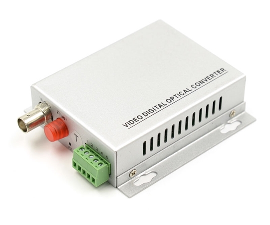 1 Channel Video Over Fiber Optic Converter Digital Converter with Data 1 Channel Video Over Fiber Optic Converter Digital Converter with Data
