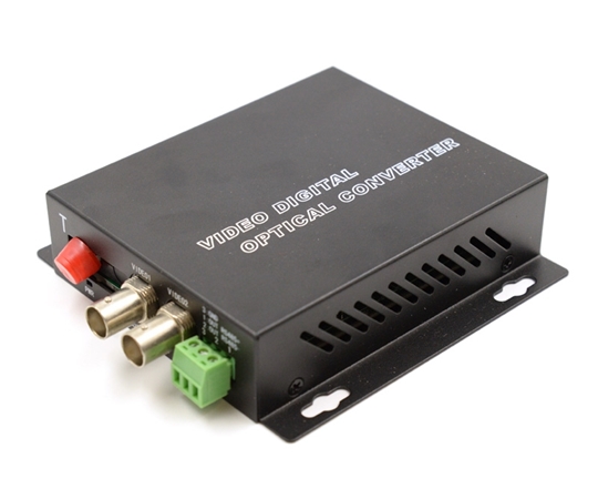 2 Channel Video Over Fiber Optic Converter with Data 2 Channel Video Over Fiber Optic Converter with Data