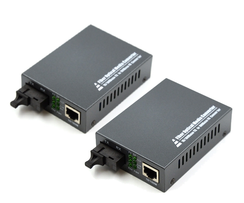 1 Fiber Ethernet Converter BIDI WDM SC 60km