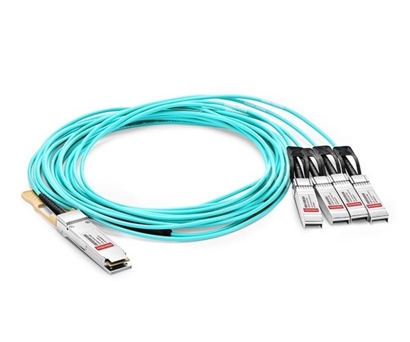 Juniper Networks JNP100G4X25G2M Compatible 100G QSFP28 to 4 SFP28 Breakout Active Optical Cable AOC