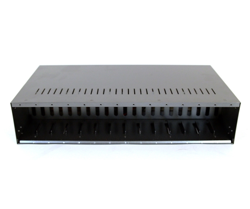 14 Port Chassis Media Converter 48V Dual Power