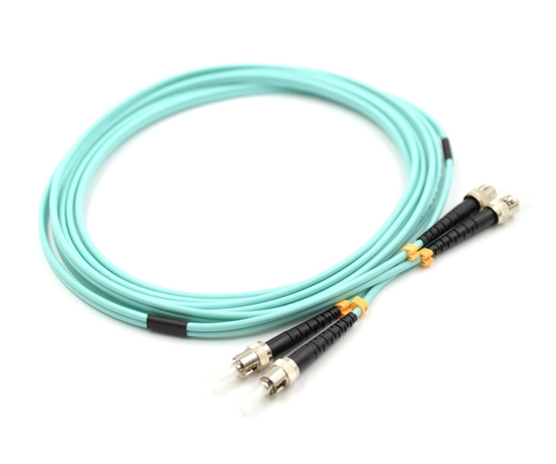 25m ST to ST Duplex OM3 Multimode Patch Cable