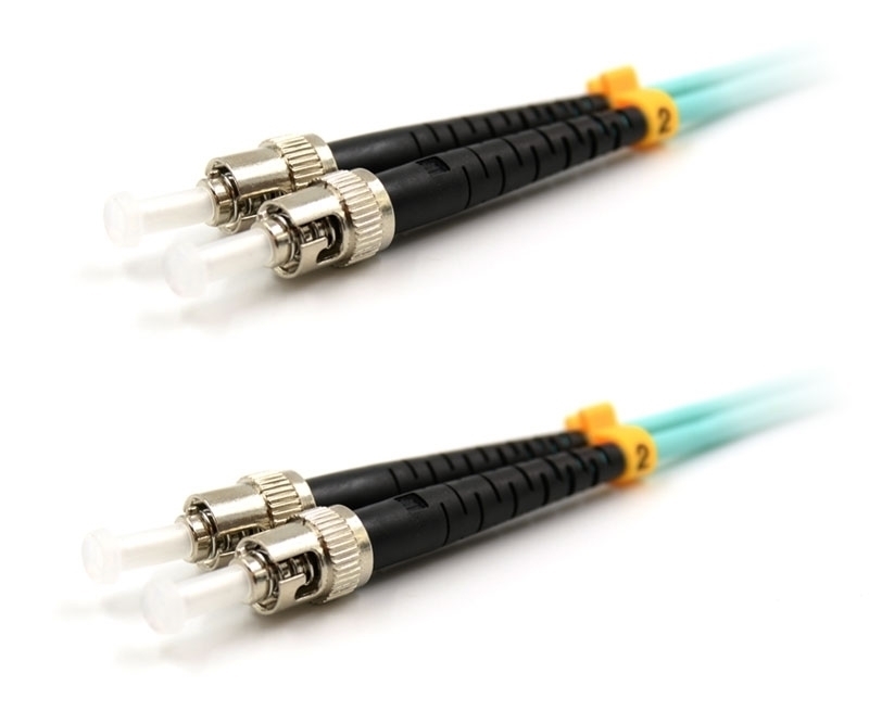 25m ST to ST Duplex OM3 Multimode Patch Cable