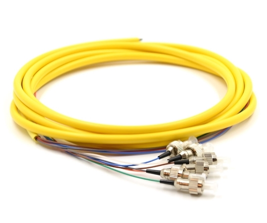 3m 6 Fiber FC Pigtail SInglemode OS2 3m 6 Fiber FC Pigtail SInglemode OS2