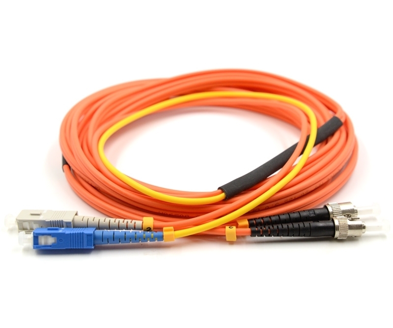 8m SC to ST Duplex OM1 Mode Conditioning Cable