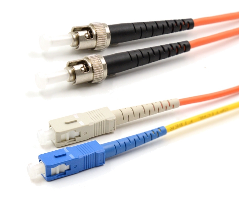 8m SC to ST Duplex OM1 Mode Conditioning Cable