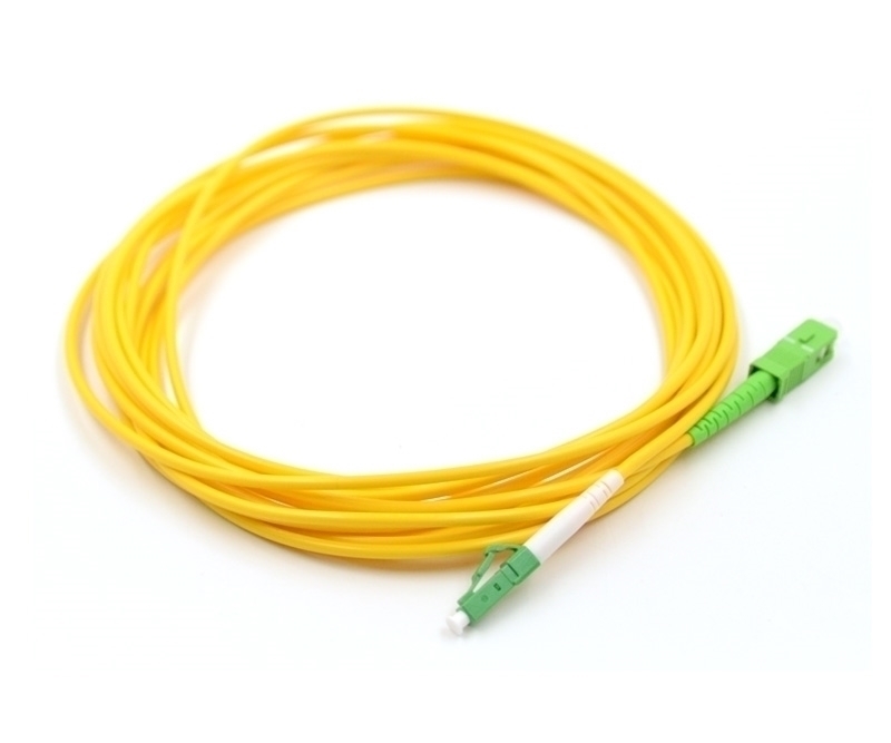 25m LC/APC to SC/APC Simplex Singlemode Patch Cable