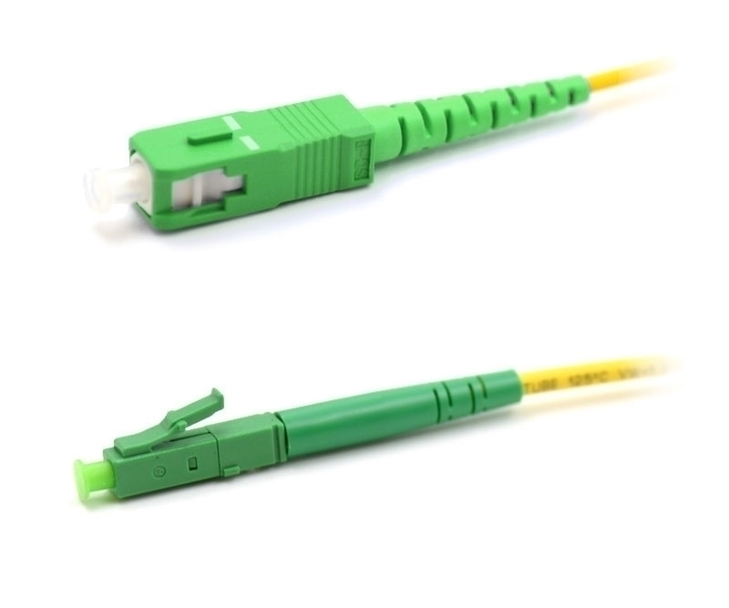 25m LC/APC to SC/APC Simplex Singlemode Patch Cable