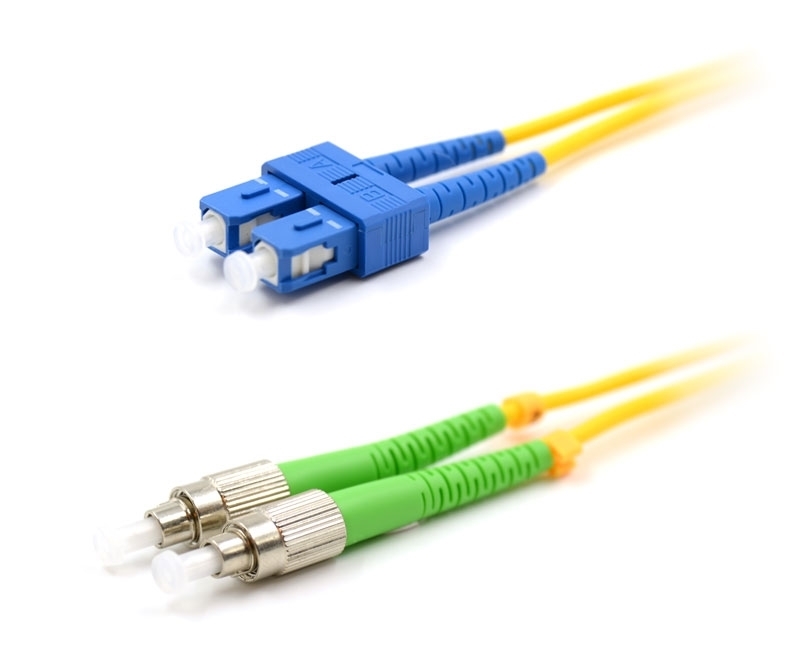 15m SC to FC/APC Duplex Singlemode Patch Cable