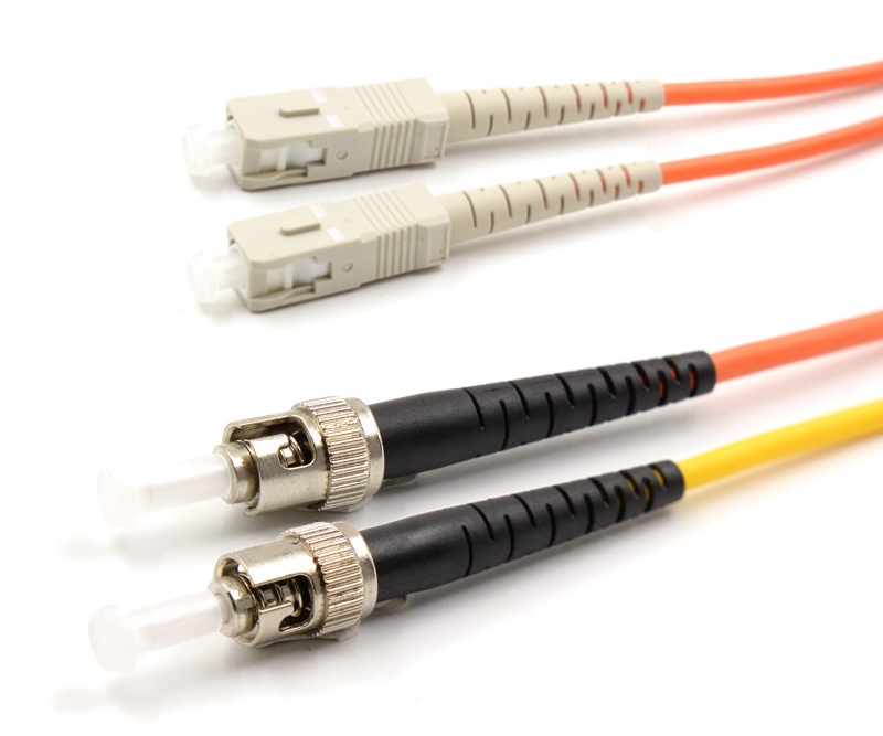 5m ST to SC Duplex OM1 Mode Conditioning Cable