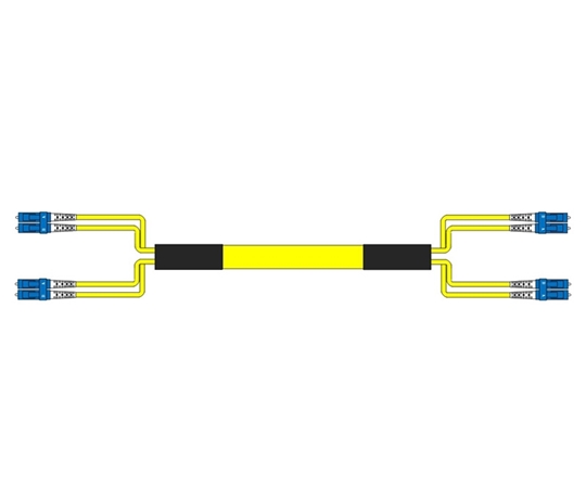 4 Fiber Singlemode Custom Fiber Cable Assembly 4 Fiber Singlemode Custom Fiber Cable Assembly