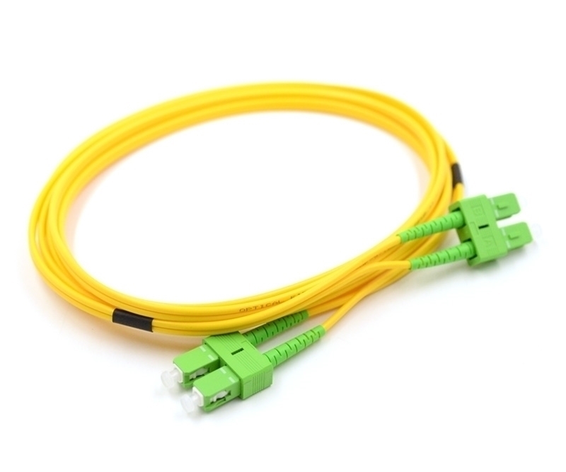10m SC/APC to SC/APC Duplex Singlemode Patch Cable