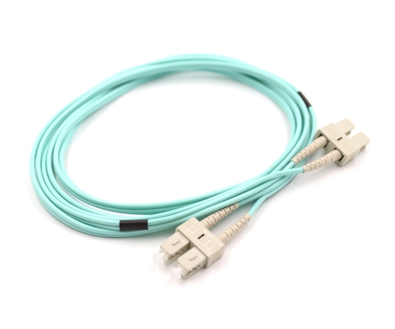 3m SC to SC Duplex OM3 Armored Fiber Cable