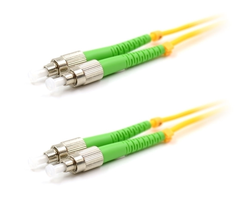 10m FC/APC to FC/APC Duplex Singlemode Patch Cable