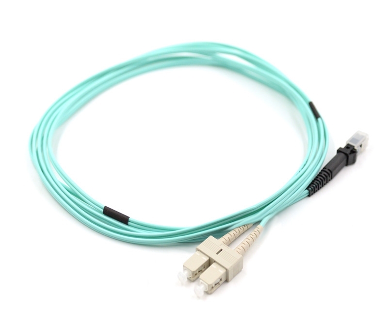 10m SC to MTRJ Duplex OM3 Multimode Patch Cable