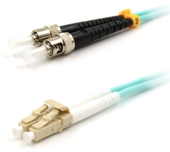 5m LC to ST Duplex OM3 Multimode Patch Cable