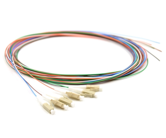 3m 6 Fiber LC Pigtail Multimode OM1 3m 6 Fiber LC Pigtail Multimode OM1