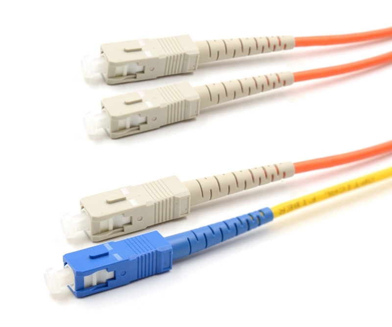 20m SC to SC Duplex OM1 Mode Conditioning Cable
