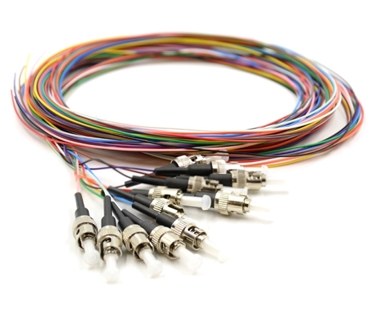 3m 12 Fiber ST Pigtail Multimode OM1 3m 12 Fiber ST Pigtail Multimode OM1