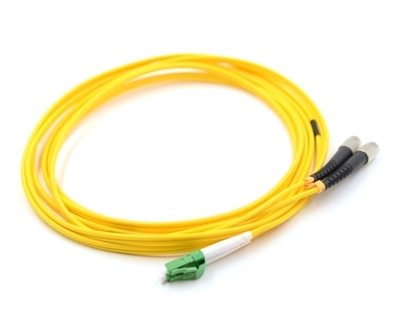 15m FC to LC/APC Duplex Singlemode Patch Cable