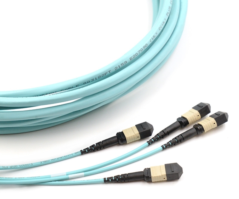 48 Fiber MTP Multimode OM3 Trunk Cable Config