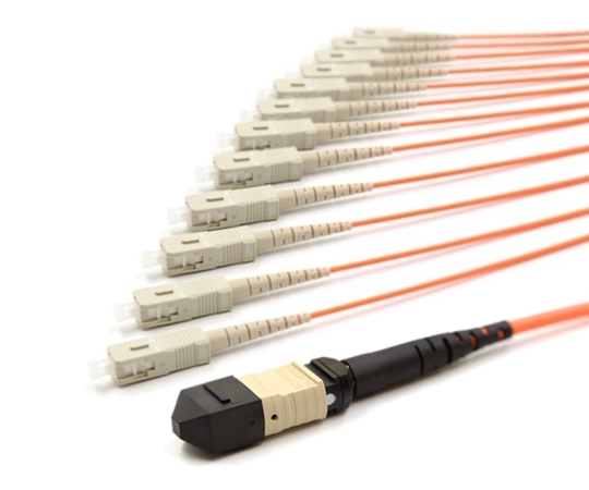 5m MTP Female to 12 SC UPC 12 Fiber Multimode OM1 625/125 Fanout Cable 5m MTP Female to 12 SC UPC 12 Fiber Multimode OM1 625/125 Fanout Cable