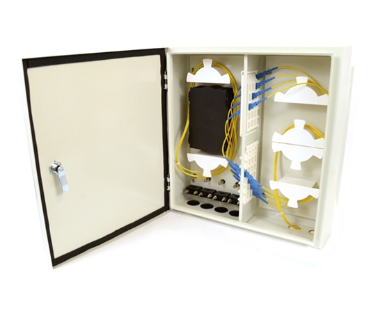 48 Adapter Slot Outdoor Wall Mount Box Single Door 48 Adapter Slot Outdoor Wall Mount Box Single Door