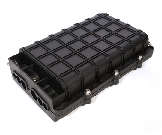 24 Fiber Horizontal Splice Enclosure 6 Ports 4 Trays 24 Fiber Horizontal Splice Enclosure 6 Ports 4 Trays