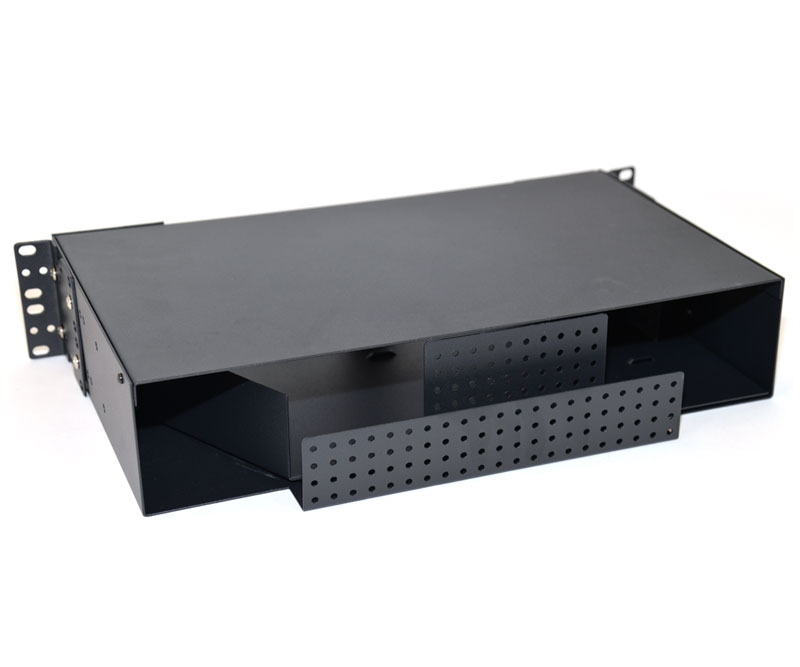 2U 19 Swing Out Panel for 4 LGX Adapter Plates