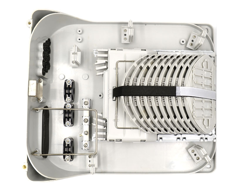 80 Splice Fiber Optic Termination Box 14 Ports