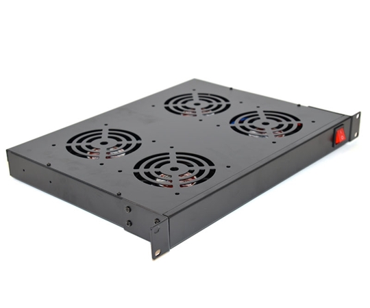 Network Rack Cooling Fan 4 Fan 1U Network Rack Cooling Fan 4 Fan 1U
