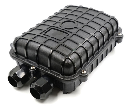 48 Fiber Horizontal Splice Enclosure 2 Ports 4 Trays 48 Fiber Horizontal Splice Enclosure 2 Ports 4 Trays